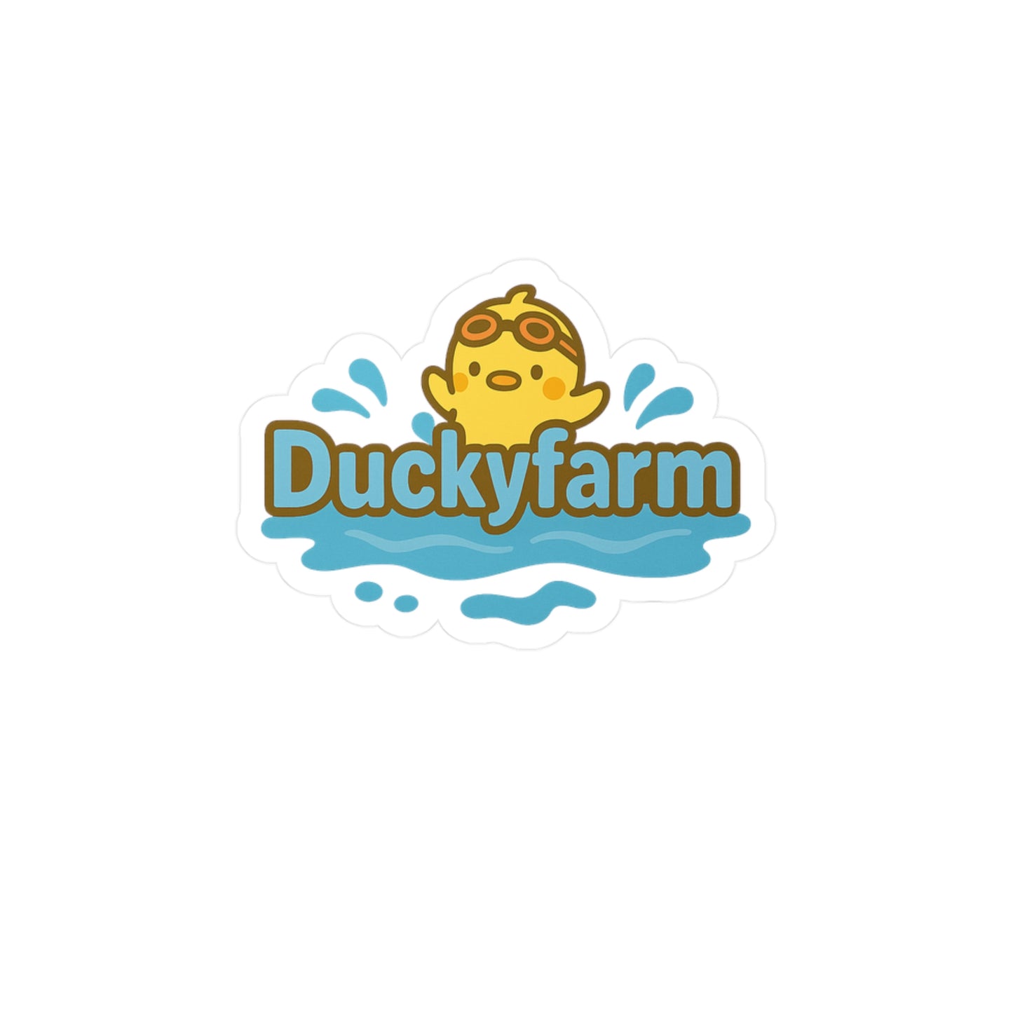 Sunny the Chick Kiss-Cut Vinyl Decals (Summer Series)