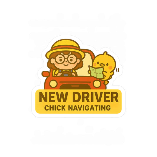 Cara “New Driver” Kiss-Cut Vinyl Decal
