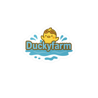 Sunny the Chick Kiss-Cut Vinyl Decals (Summer Series)