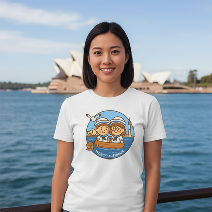 Cute Sailor Friends Unisex T-shirt