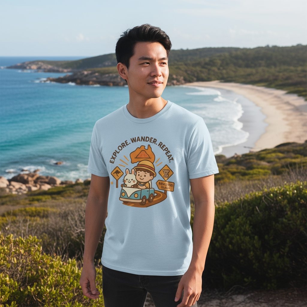 Explore Wander Repeat Unisex T-shirt