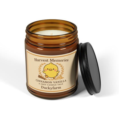 Cinnamon Vanilla Harvest Memories Soy Candle (9 oz)
